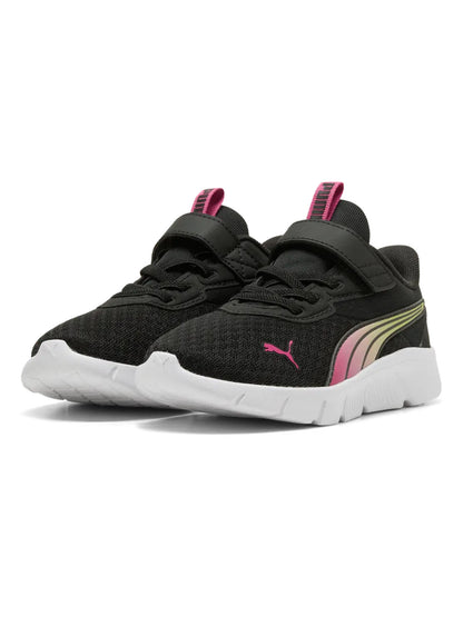Puma FlexFocus, scarpe unisex bambino nere