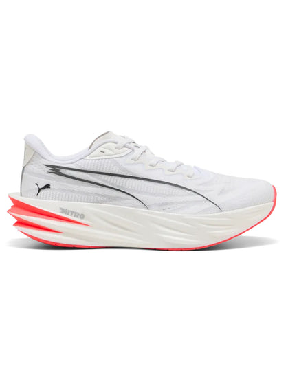 Puma Deviate Pure Nitro, scarpe da donna bianche