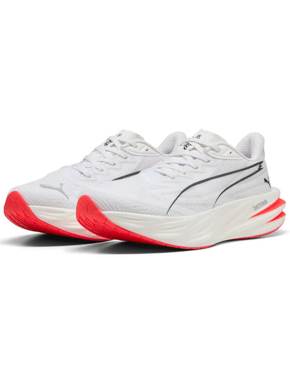 Puma Deviate Pure Nitro, scarpe da donna bianche