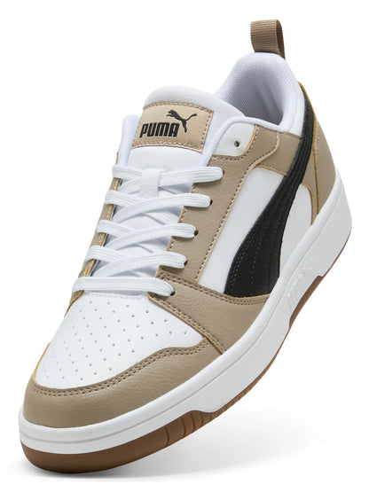 SNEAKERS BASSE REBOUND V6 LOW PUMA DA UOMO BIANCO BEIGE