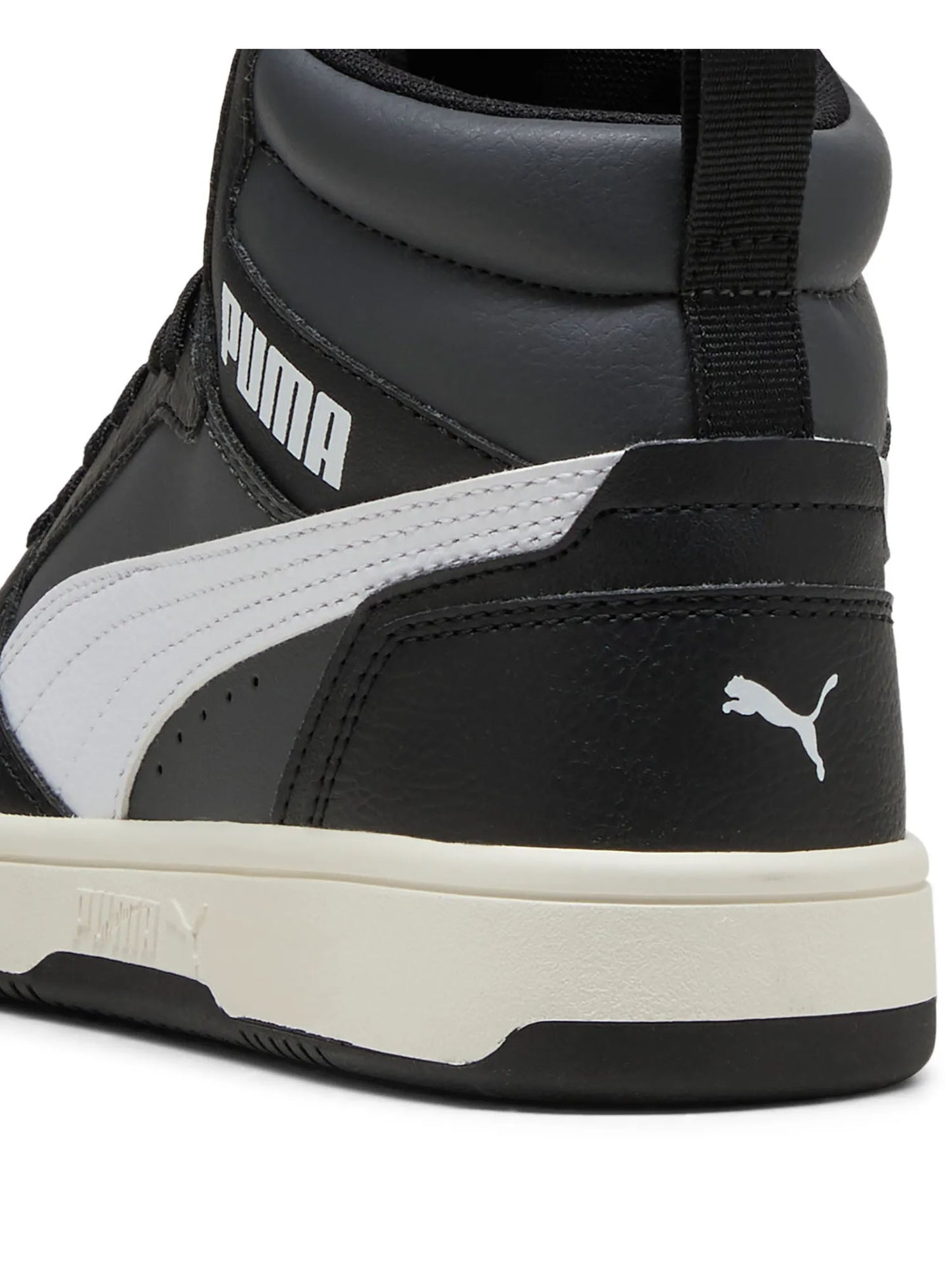 SNEAKERS REBOUND V6 MID PUMA DA RAGAZZI NERO