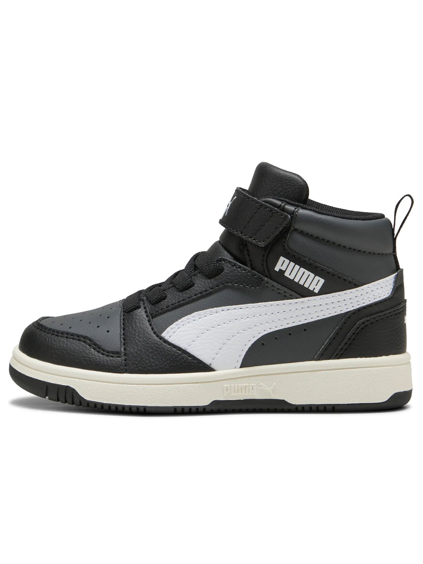 SNEAKERS REBOUND V6 MID PUMA DA BAMBINI NERO
