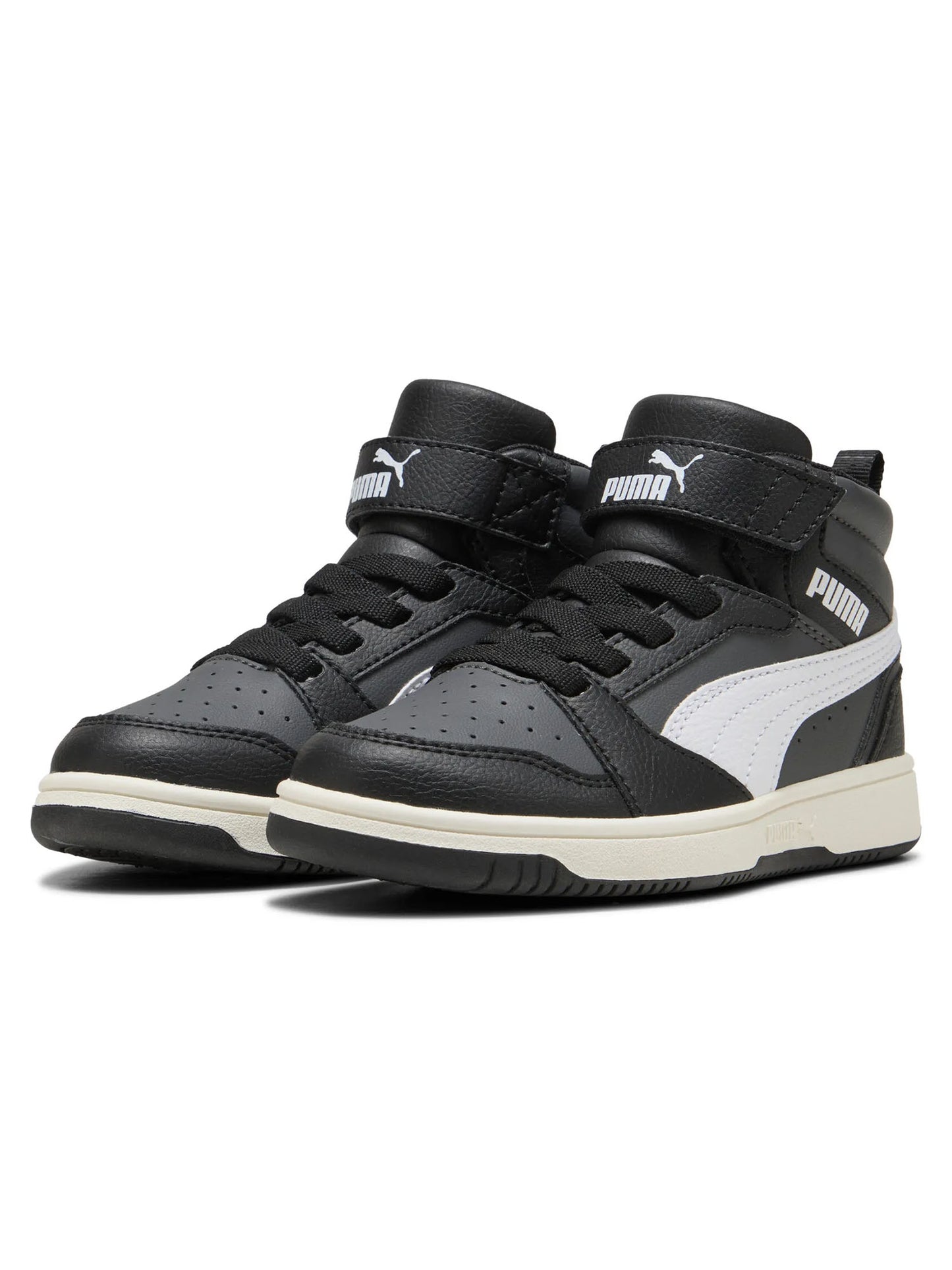 SNEAKERS REBOUND V6 MID PUMA DA BAMBINI NERO
