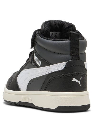 SNEAKERS REBOUND V6 MID PUMA DA BAMBINI NERO