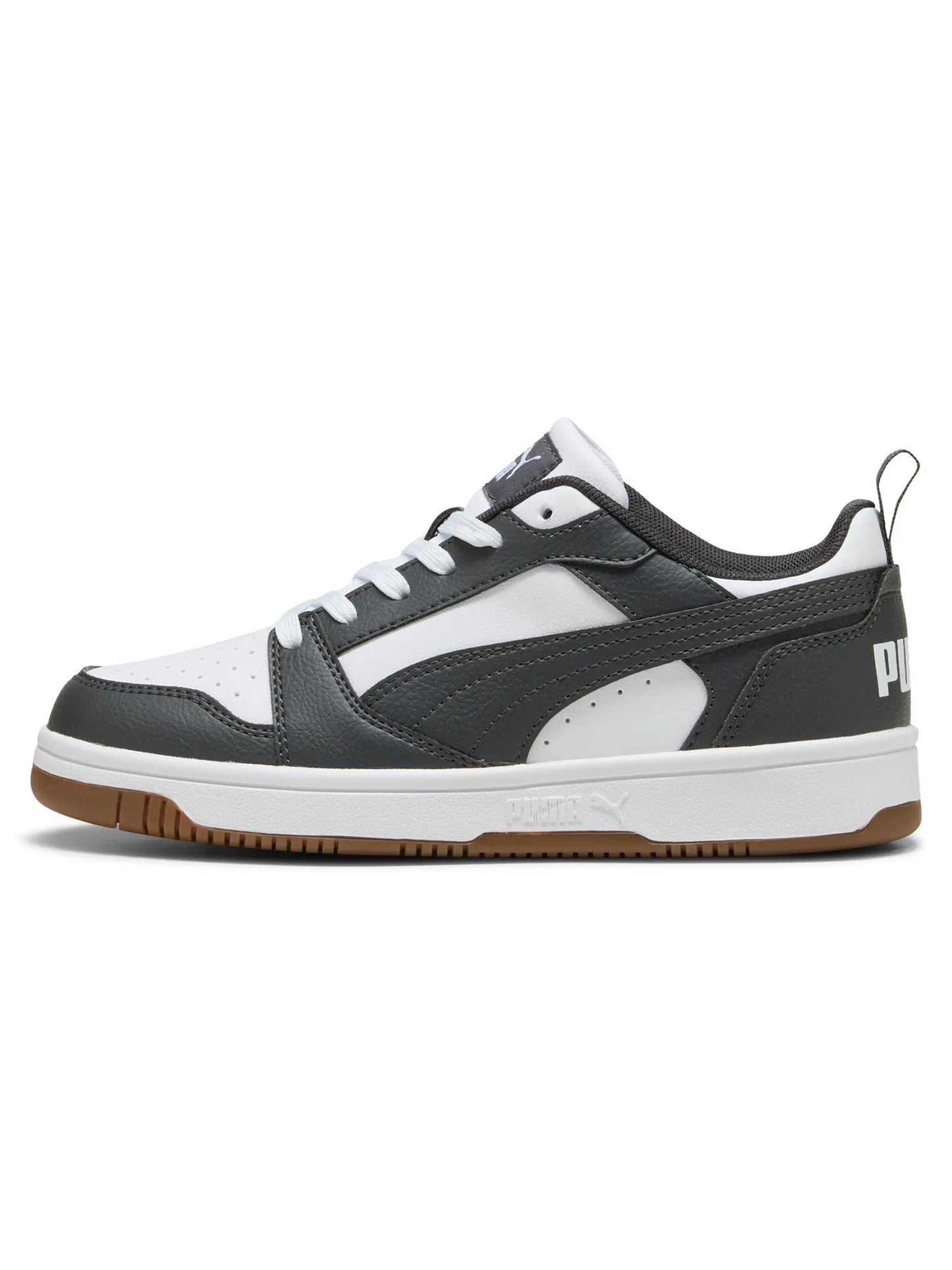 SNEAKERS BASSE REBOUND V6 PUMA DA RAGAZZI BIANCO GRIGIO