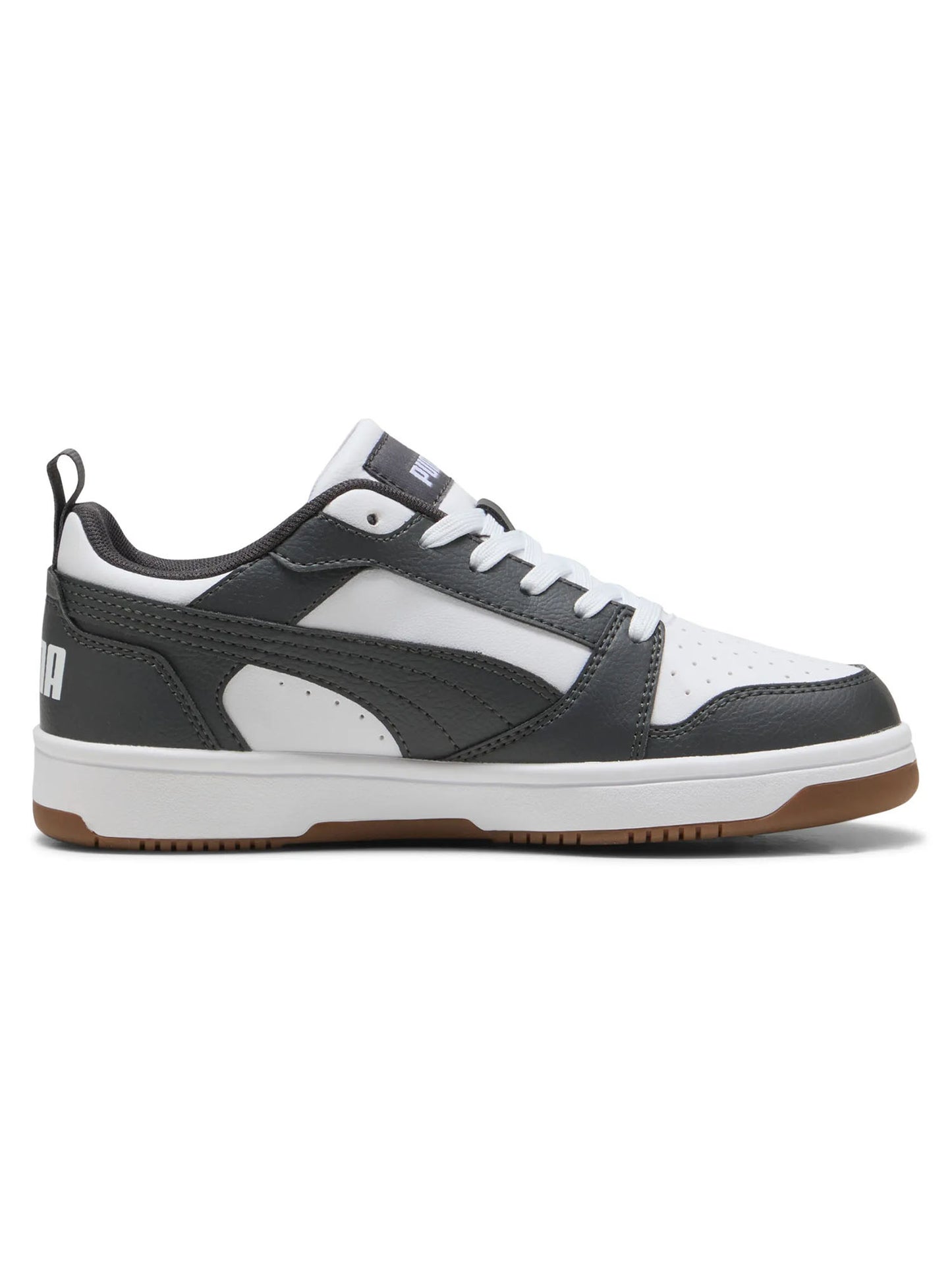 SNEAKERS BASSE REBOUND V6 PUMA DA RAGAZZI BIANCO GRIGIO