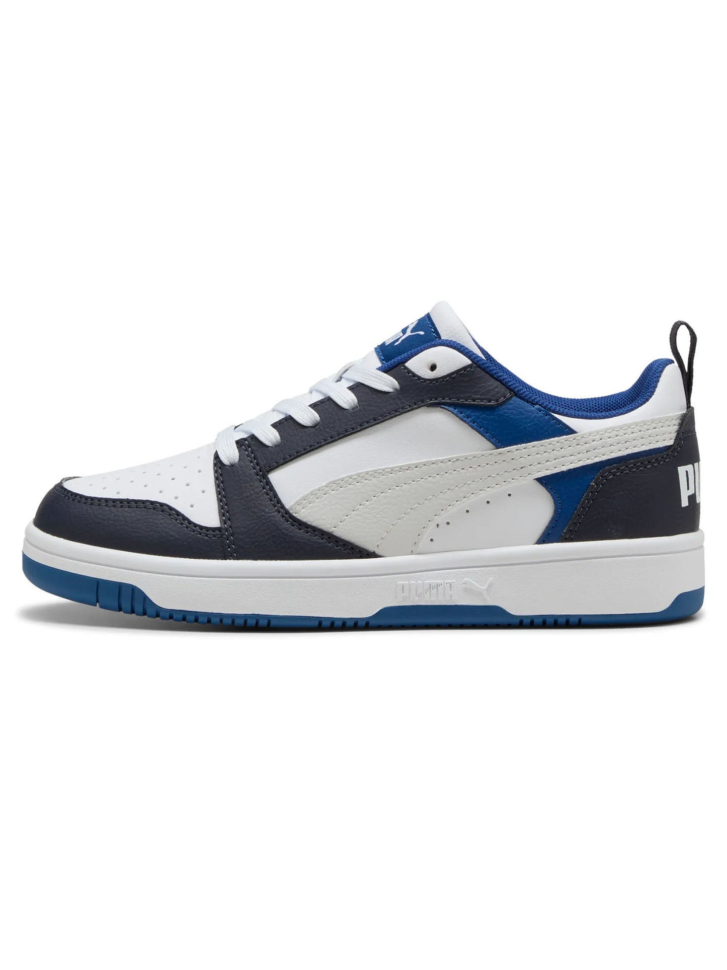 SNEAKERS BASSE REBOUND V6 PUMA DA RAGAZZI BIANCO BLU