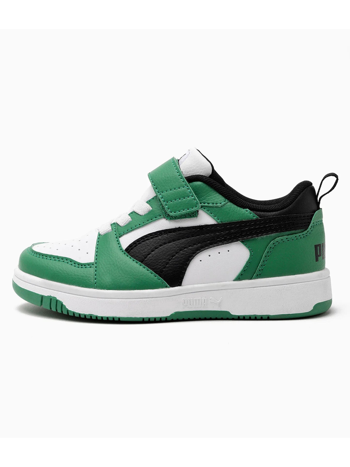 SNEAKERS REBOUND V6 LOW PUMA DA BAMBINO BIANCO VERDE