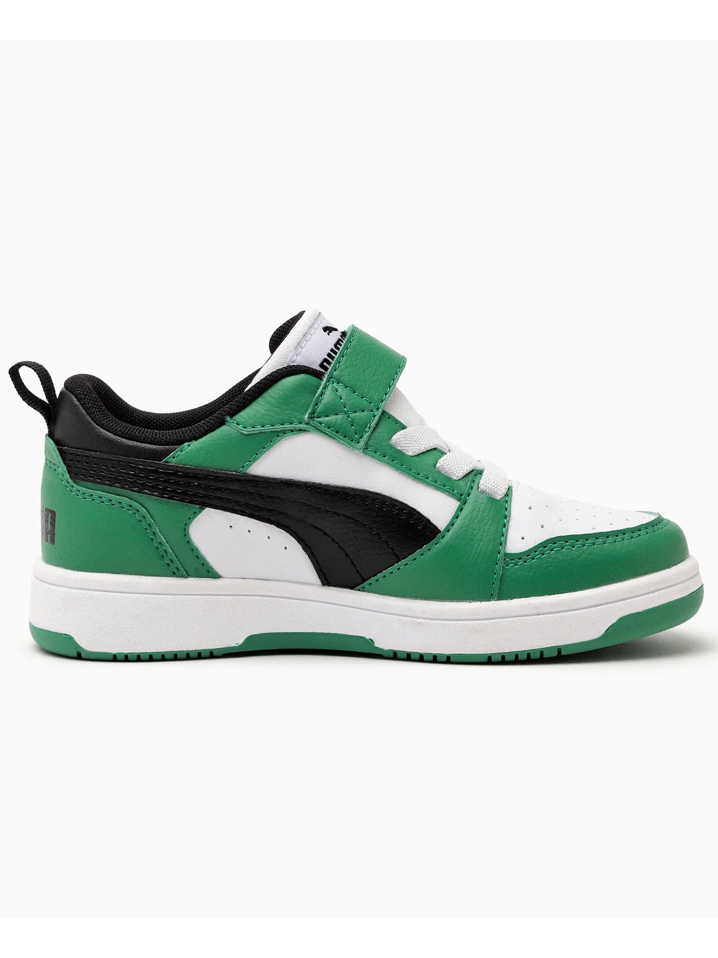 SNEAKERS REBOUND V6 LOW PUMA DA BAMBINO BIANCO VERDE