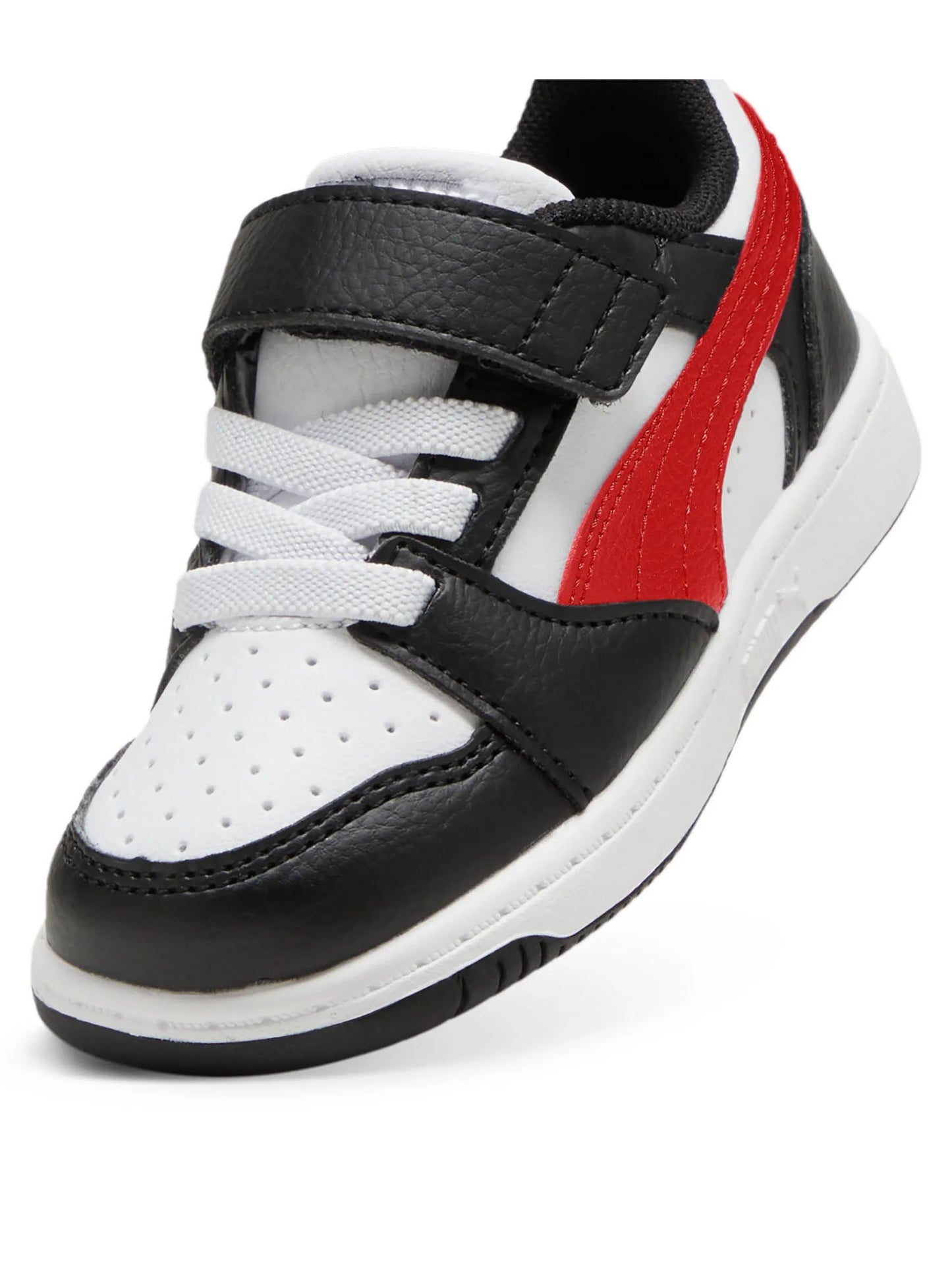 SNEAKERS REBOUND V6 LOW PUMA DA BIMBO BIANCO ROSSO