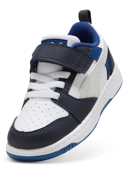 SNEAKERS REBOUND V6 LOW PUMA DA BIMBO BIANCO BLU