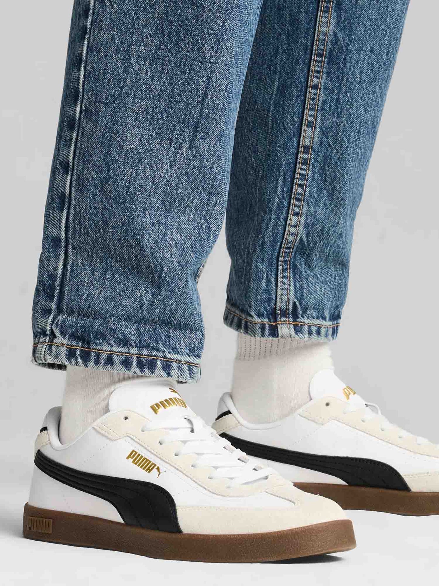 SNEAKERS CLUB II ERA PUMA UNISEX BIANCO NERO