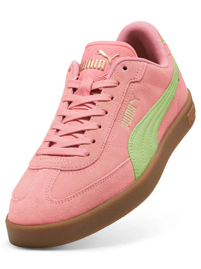 SNEAKERS CLUB II ERA SUEDE PUMA DA DONNA ROSA LIME