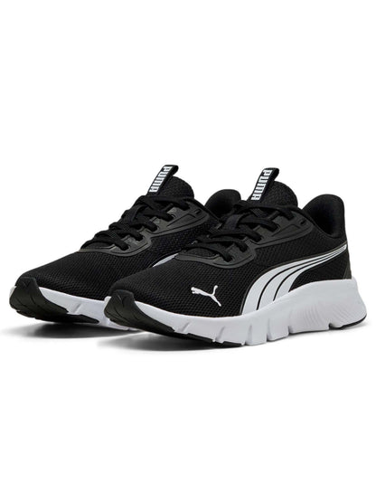 Puma gs flexfocus scarpa running da bambino/a nero-bianco
