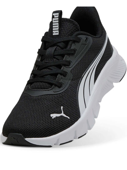 Puma gs flexfocus scarpa running da bambino/a nero-bianco