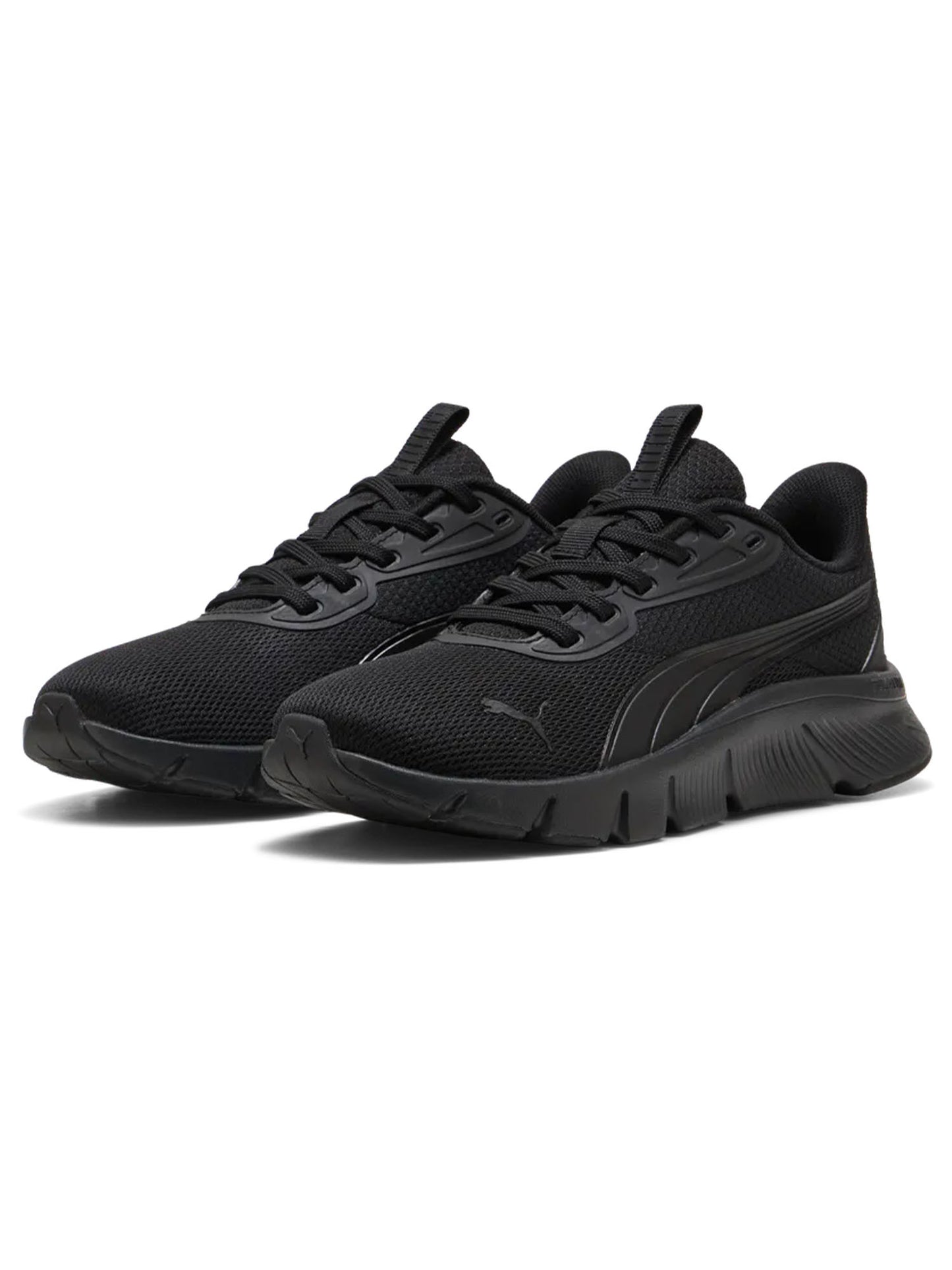 Puma FlexFocus, scarpe unisex bambino nere