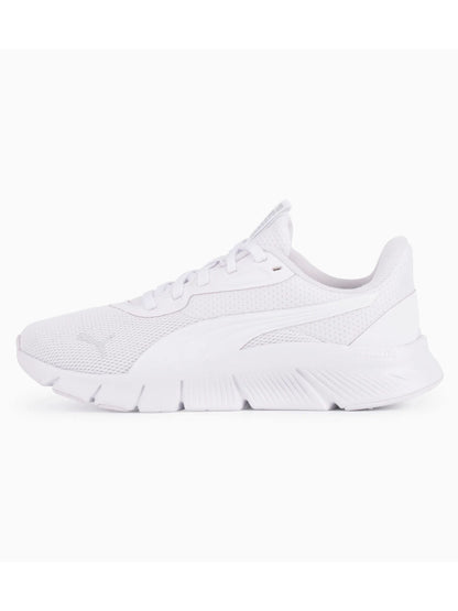 Puma Flex Focus Lite Modern, sneakers running unisex bambine bianche leggere