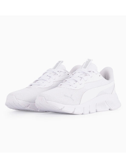 Puma Flex Focus Lite Modern, sneakers running unisex bambine bianche leggere
