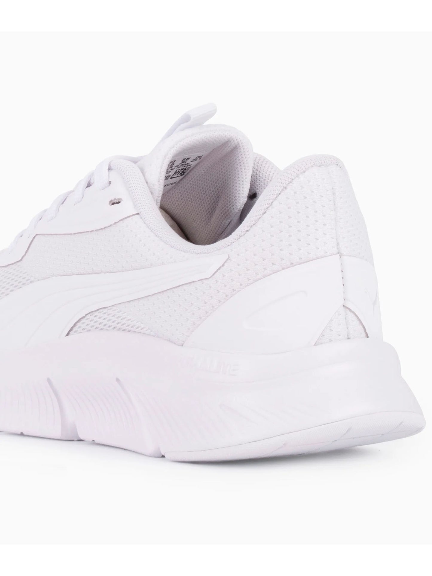Puma Flex Focus Lite Modern, sneakers running unisex bambine bianche leggere