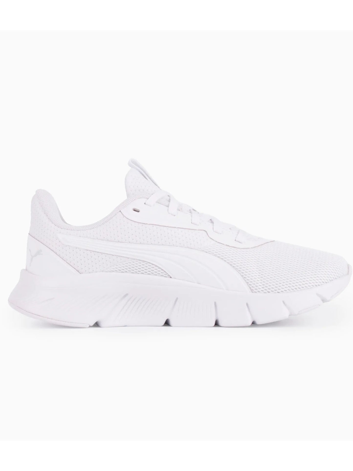 Puma Flex Focus Lite Modern, sneakers running unisex bambine bianche leggere