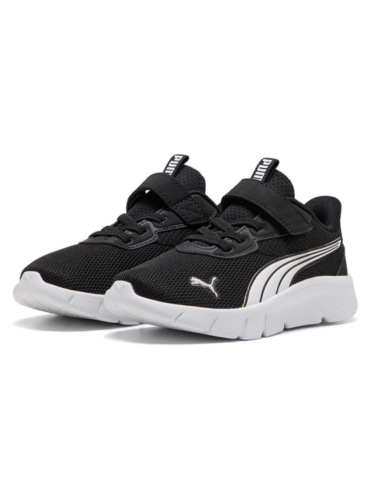 Puma ps flexfocus scarpa running da bambino/a nero-bianco