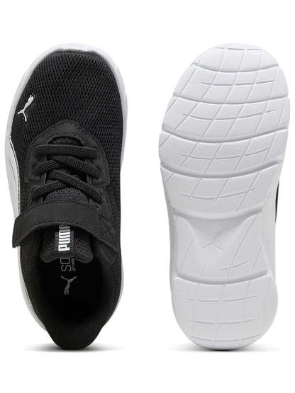 Puma ps flexfocus scarpa running da bambino/a nero-bianco