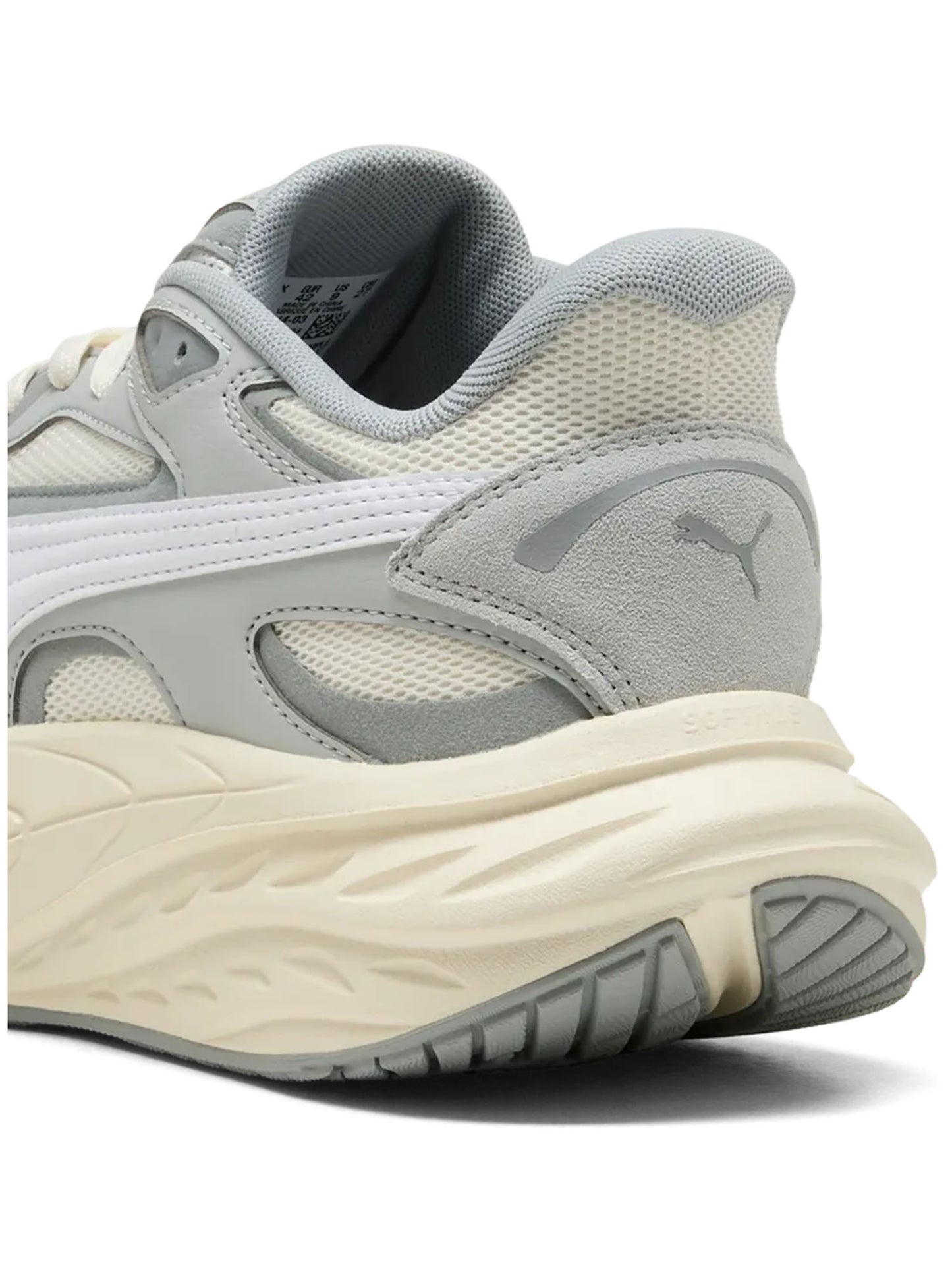 Puma Hypnotic LS 2, sneakers uomo grigie in tessuto con suola eva