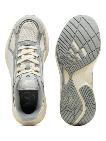 Puma Hypnotic LS 2, sneakers uomo grigie in tessuto con suola eva