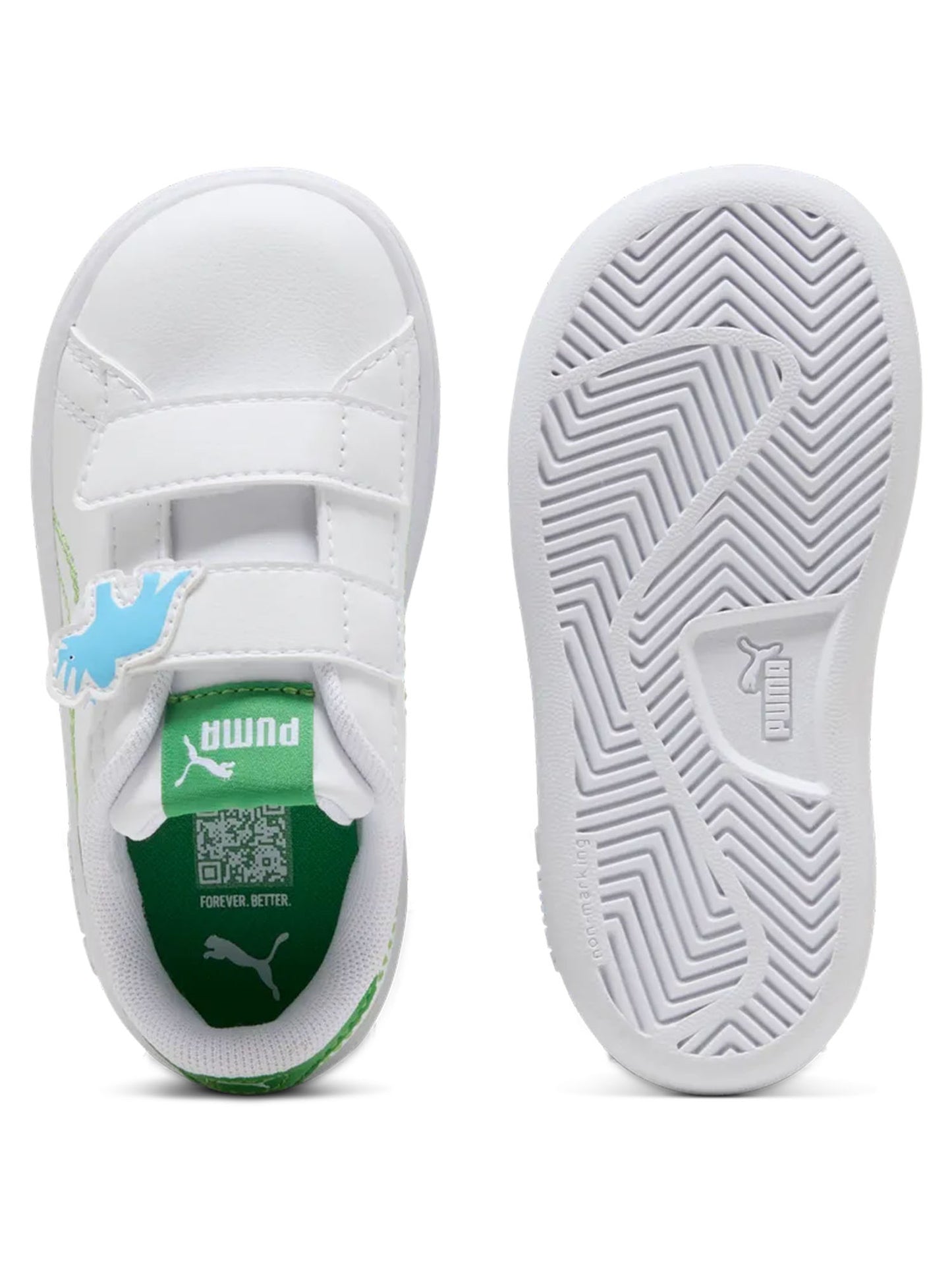 Sneakers Puma x JJJJound Suede in scamosciato bianco per bimbo/a