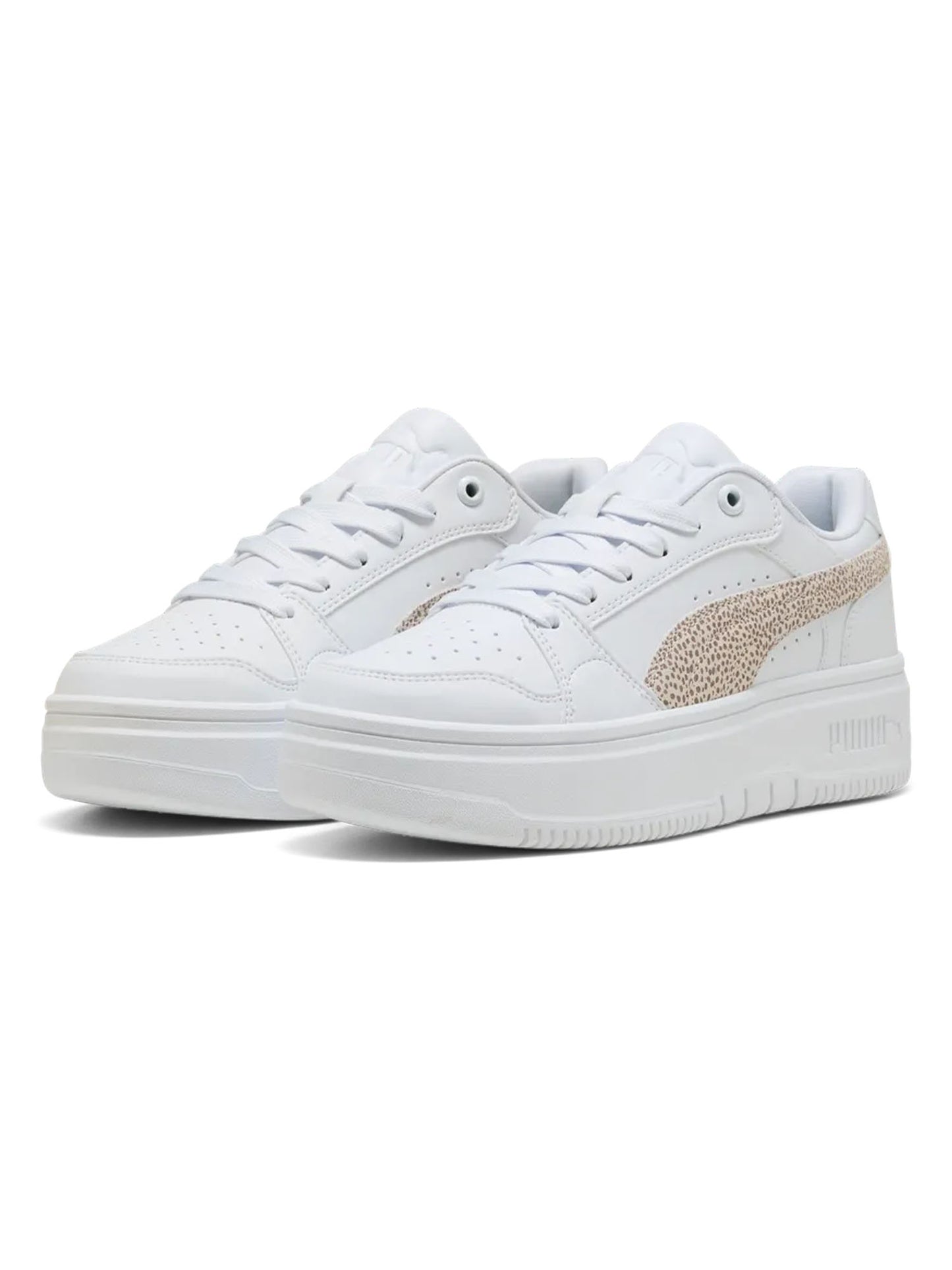 Sneakers Puma Rebound Femme Low Topcat da donna bianche sportive