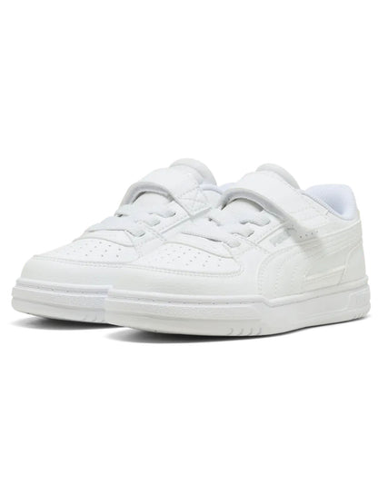 Sneakers Puma Caven III per bambino unisex in bianco sportivo