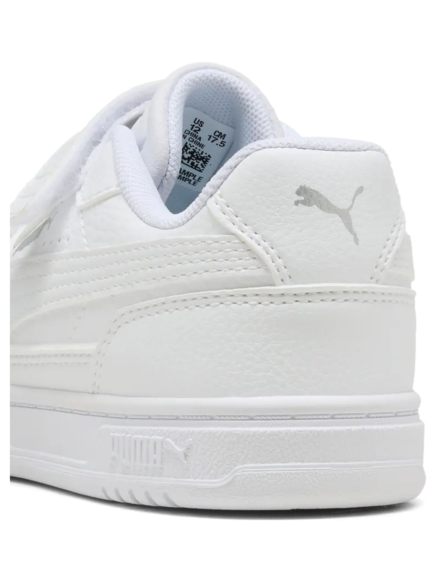 Sneakers Puma Caven III per bambino unisex in bianco sportivo