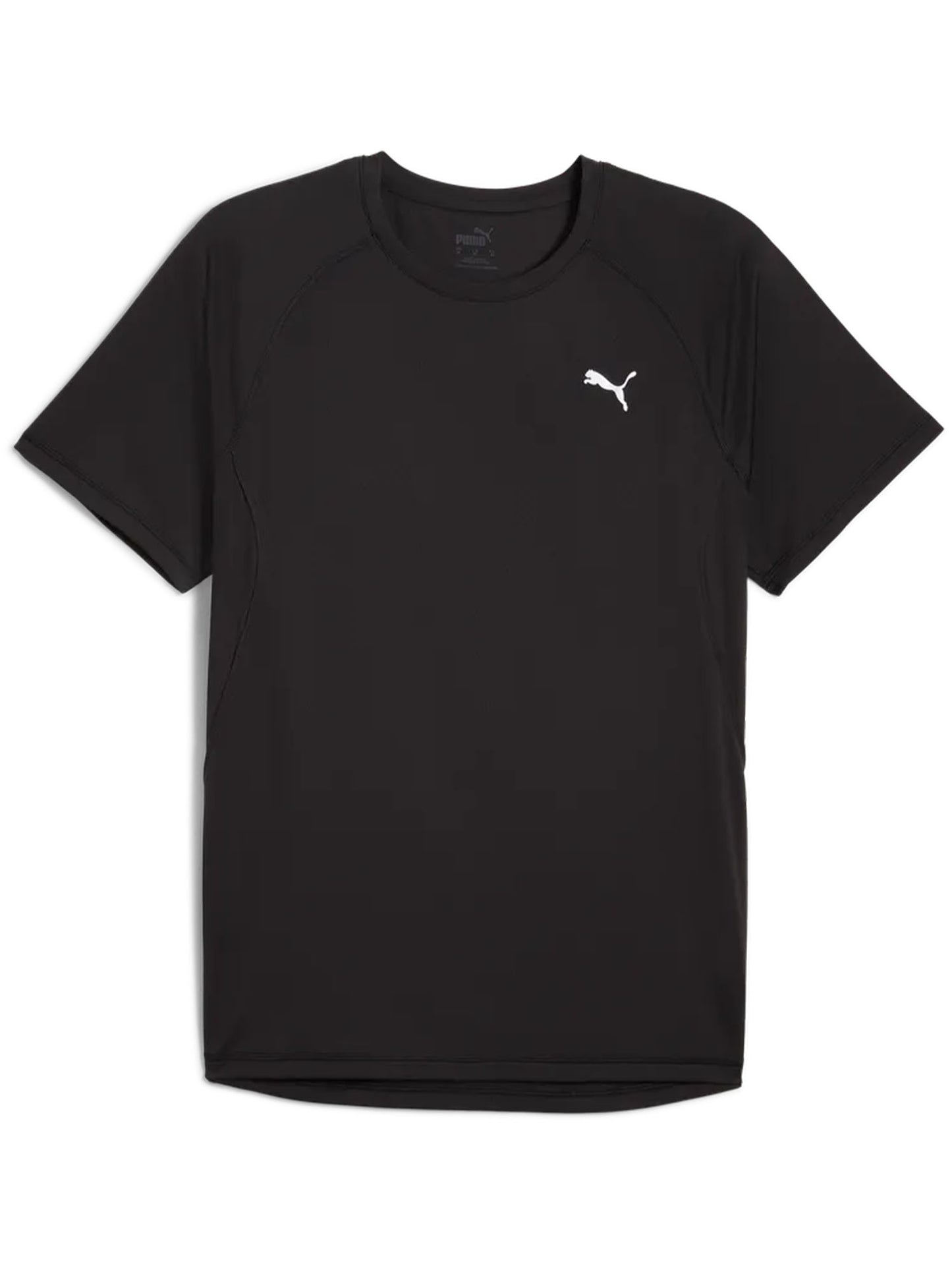 Puma Run Velocity, t-shirt running uomo nera con dryCELL