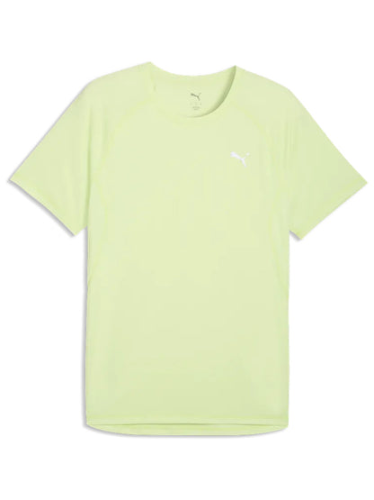 Puma Velocity, t-shirt running uomo sportiva gialla