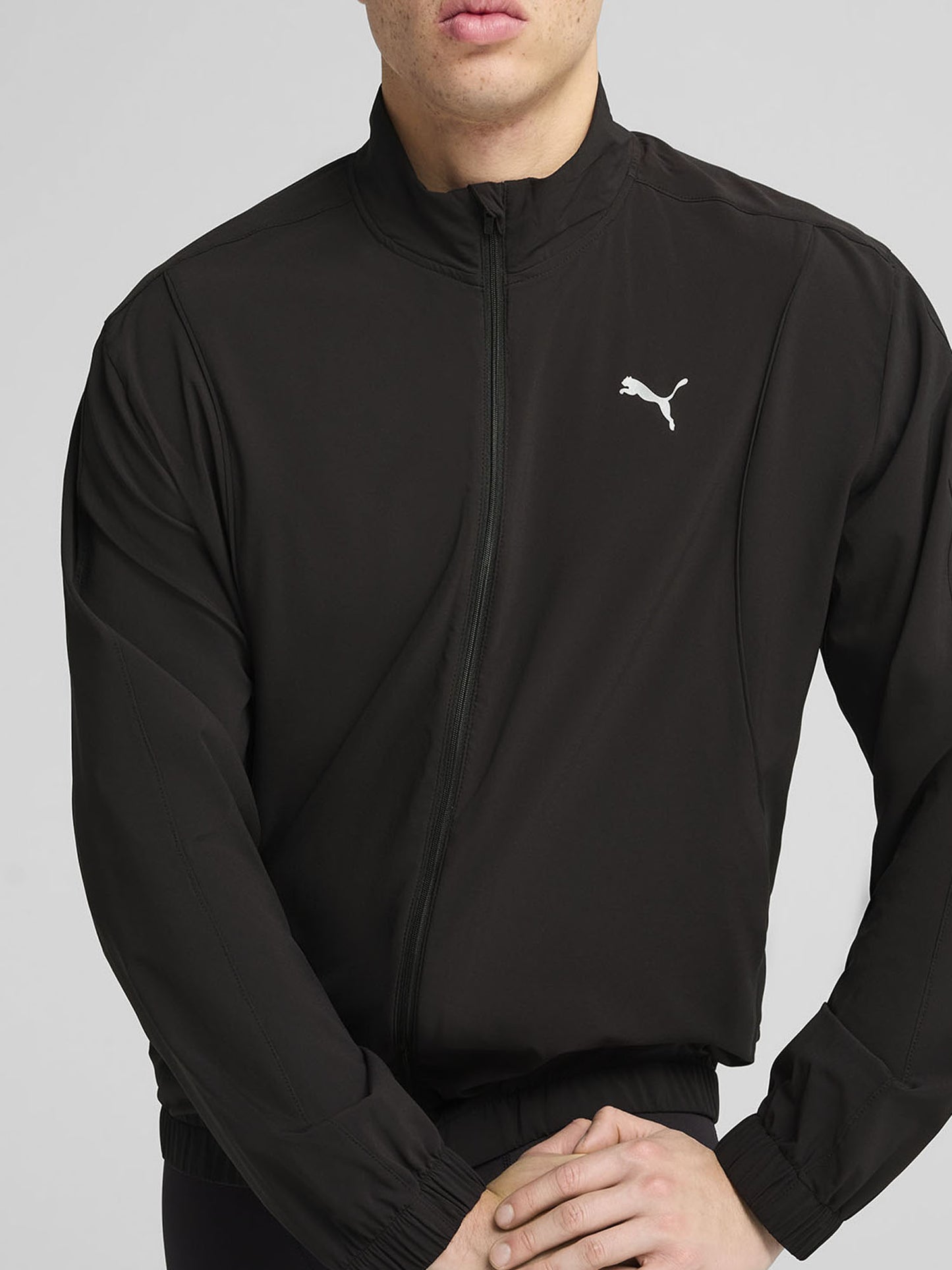 Giubbotto running Velocity di Puma uomo in nero
