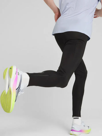 Puma Velocity, pantaloni running uomo neri in poliestere