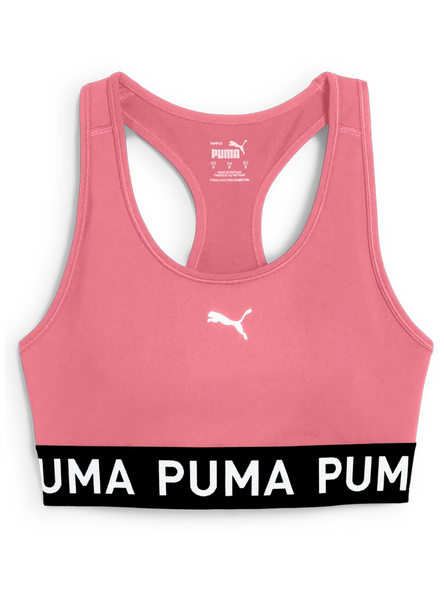 Puma 4Keeps Elastic Bra, canotta sportiva donna rosa