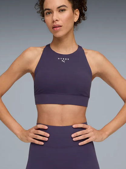 Puma x Hyrox Shapeluxe, canotta sportiva donna viola