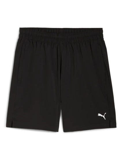Puma Foundation 7'' shorts sportivi uomo neri con tasche zip