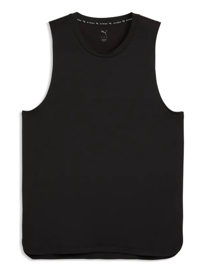 Puma X HYROX Cloudspun, canotta fitness uomo nera ultra soft