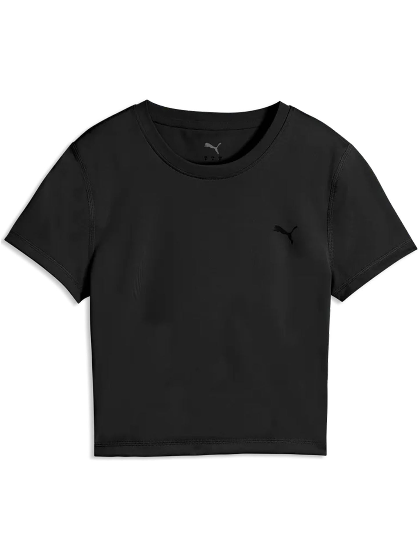 Puma Strong Cross Back, t-shirt tecnica donna nera per allenamento