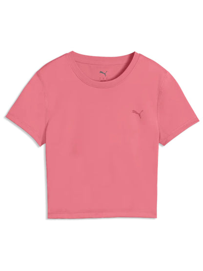 T-shirt donna Puma Strong da training rosa