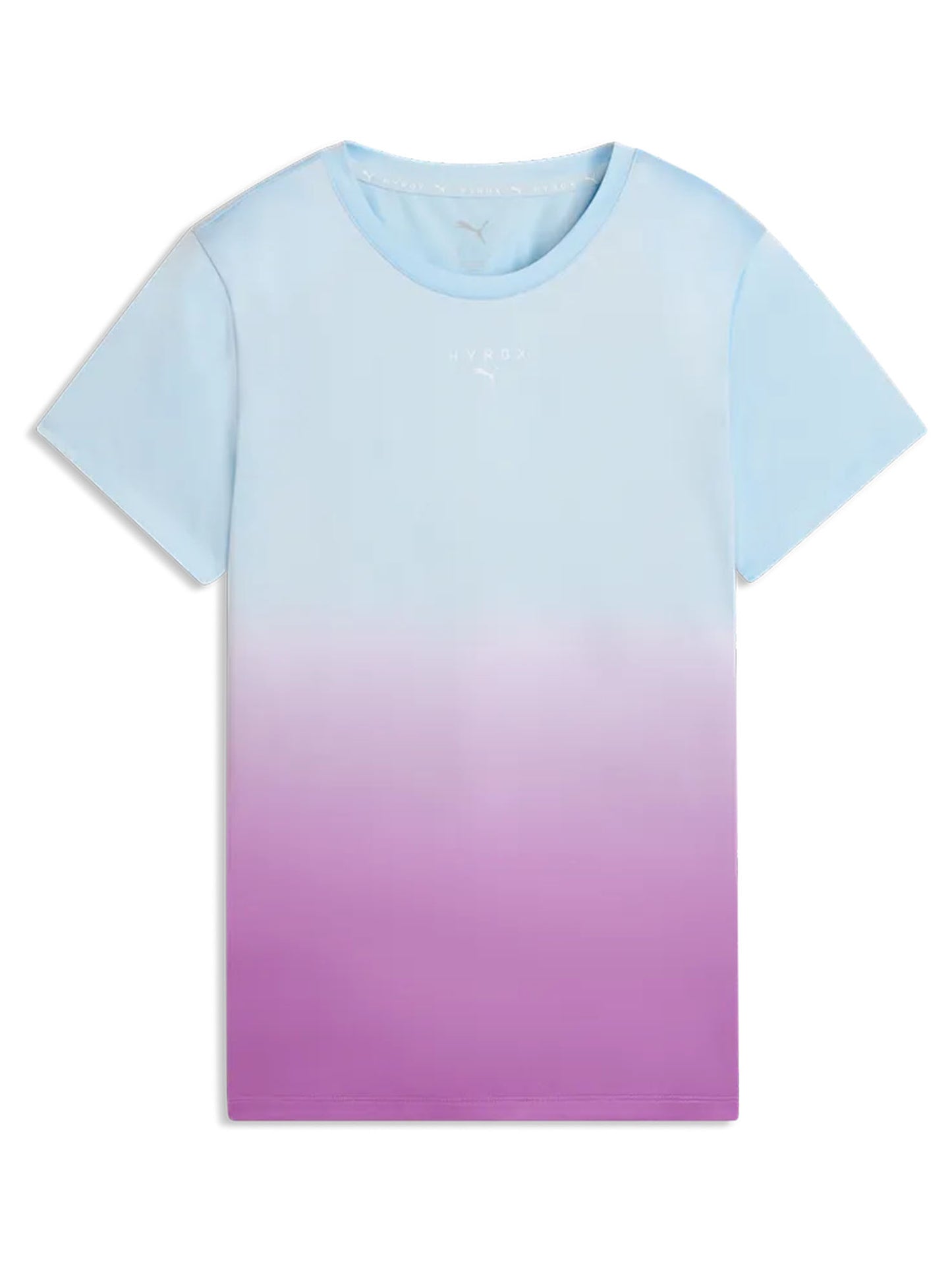 T-shirt donna Puma x HYROX in poliestere viola con dryCELL