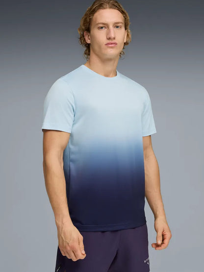Puma x HYROX, t-shirt tecnica uomo viola in poliestere riciclato