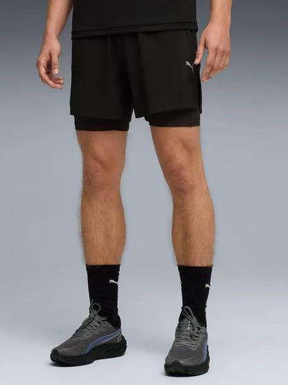 Puma Dreamrun, shorts da uomo neri