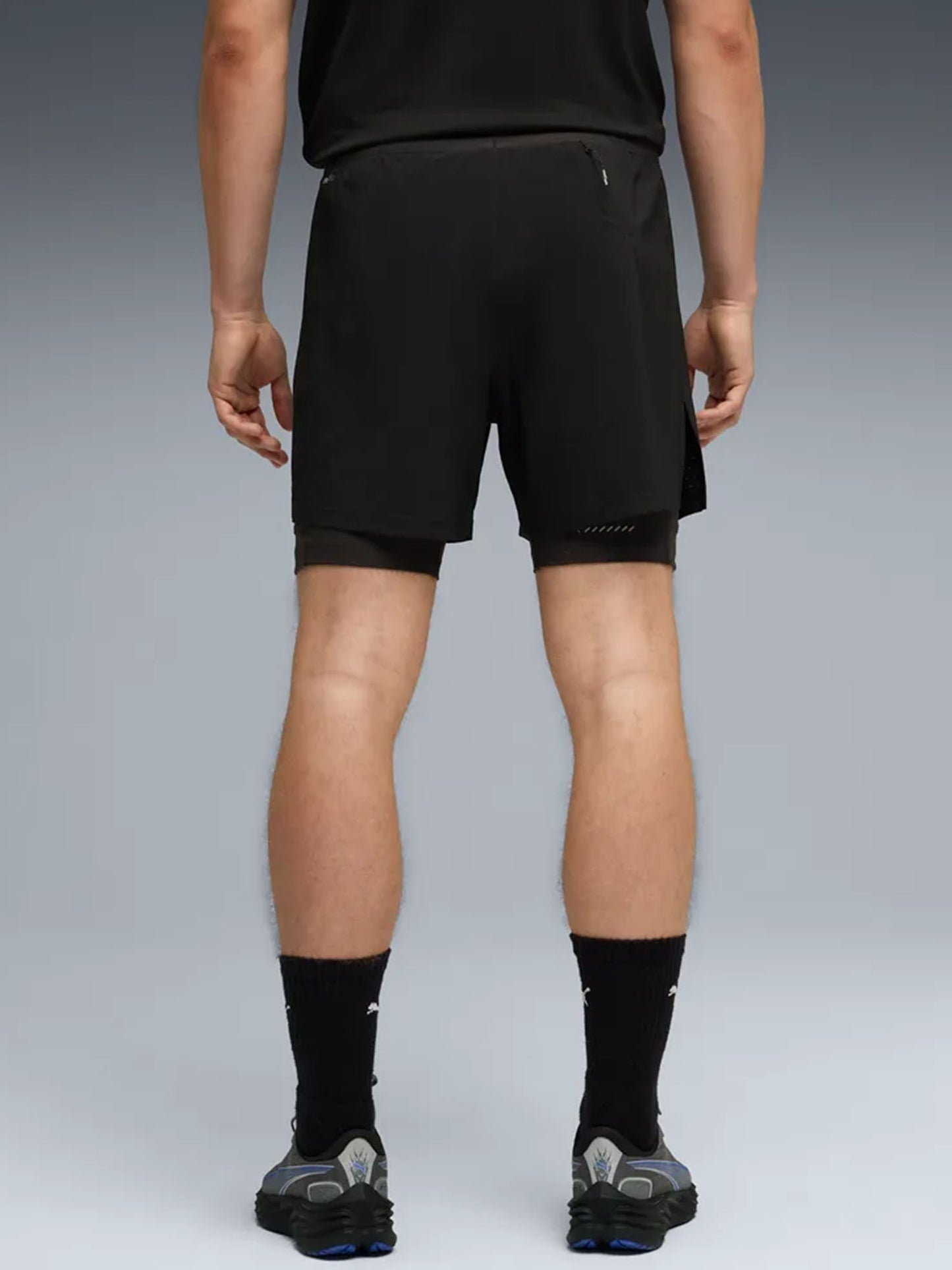 Puma Dreamrun, shorts da uomo neri