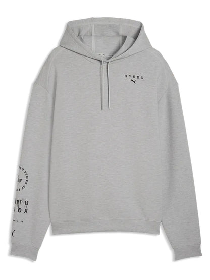 Felpa uomo Puma x HYROX Cloudspun ultra soft grigio chiaro