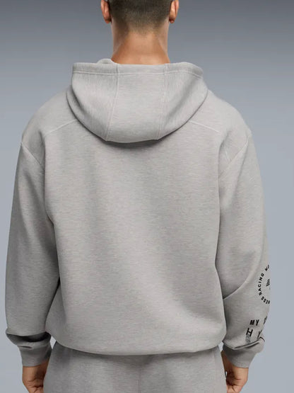 Felpa uomo Puma x HYROX Cloudspun ultra soft grigio chiaro