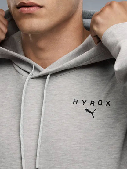 Felpa uomo Puma x HYROX Cloudspun ultra soft grigio chiaro