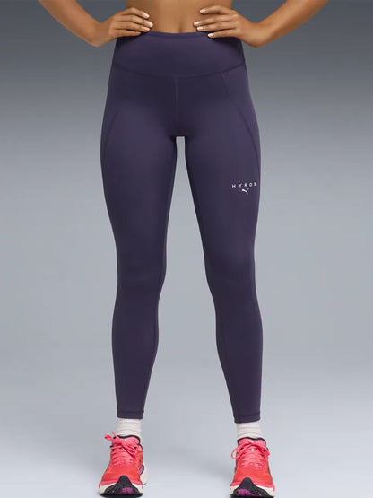 Leggings Puma x HYROX Essentials donna sportivi in viola